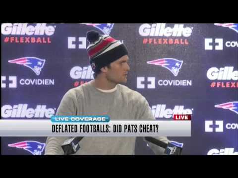 Tom Brady news conference on #DeflateGate