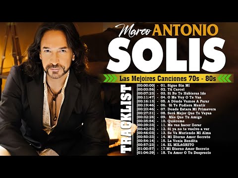 Marco Antonio Solís ~ 40 Grandes Exitos, Mejores Éxitos, Mejores Canciones | PLAYLIST 2024