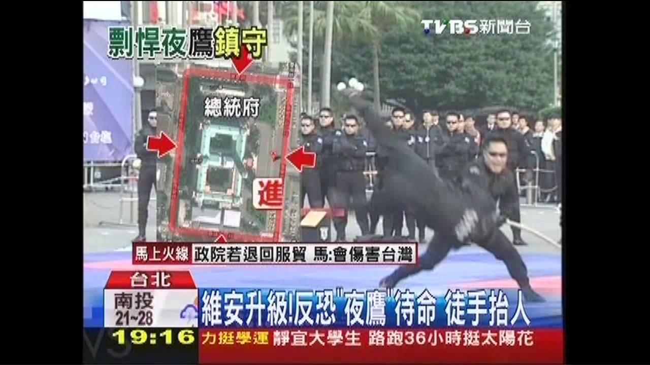 誰敢闖？總統府維安　「夜鷹」憲特進駐