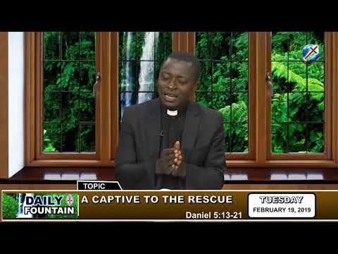 DAILY FOUNTAIN OF FEBRUARY 19, 2019 - REV'D CANON BERNARD N. METSERU