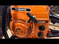 husqvarna l77 chainsaw top end rebuild