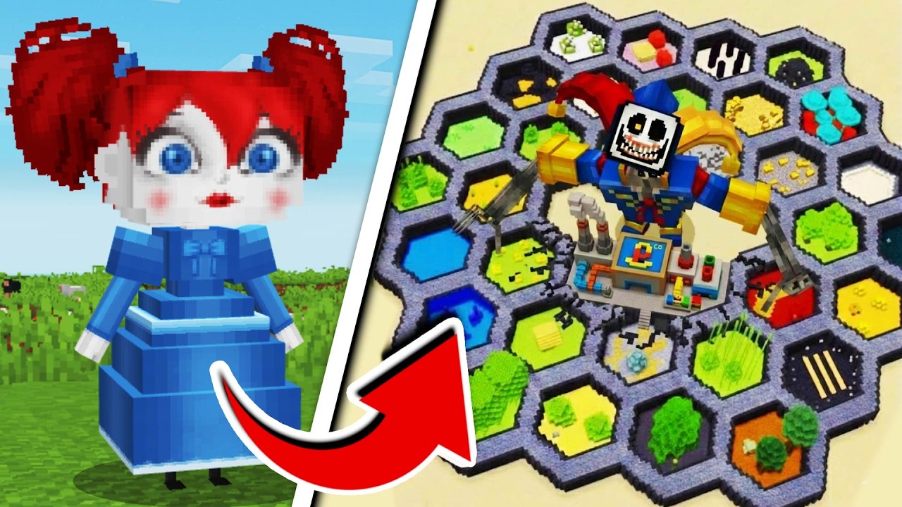 【マイクラ】ポピープレイタイムの動物園を作るマインクラフト【Poppy Playtime Chapter 5 】