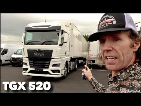 2023 MAN TGX-18-520 (Euro 6e) Full Tour & Test Drive