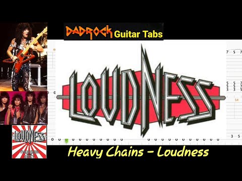 Heavy Chains - Loudness - Guitar + Bass TABS Lesson
