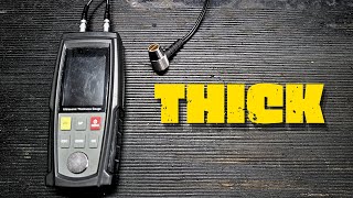 Digital Ultrasonic Thickness Gauge Meter-Tester (WT130A) Instrument Review
