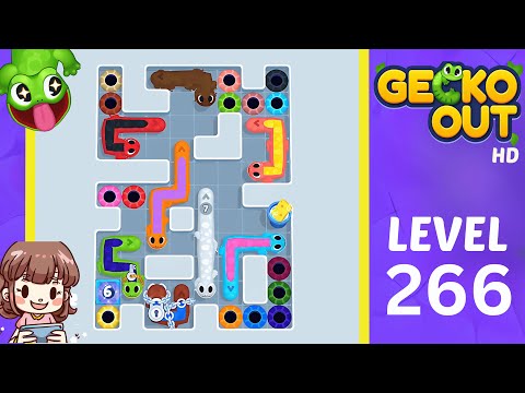 Gecko Out Level 266 Solution Walkthrough