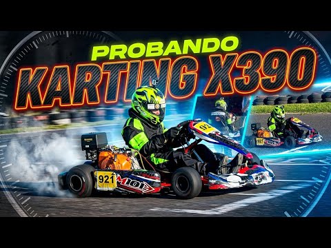 Probando karting x390 en él Kartodromo el Timbo #tucuman  
