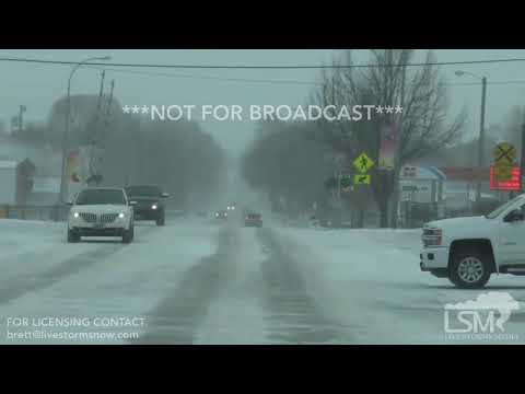 11-10-2018 CASELTON ND SNOW LOW VISIBILITY