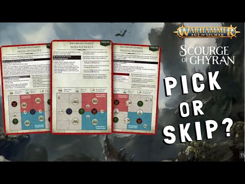 New Battleplans : Which to Play. Which to Skip. | #scourgeofghyran #ageofsigmar #talkshow