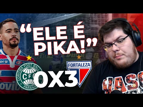 CASIMIRO REAGE: FORTALEZA MASSACRA O CORITIBA EM SUA CASA PELO BRASILEIRÃO. 0x3 🏆 VICE LIDER!