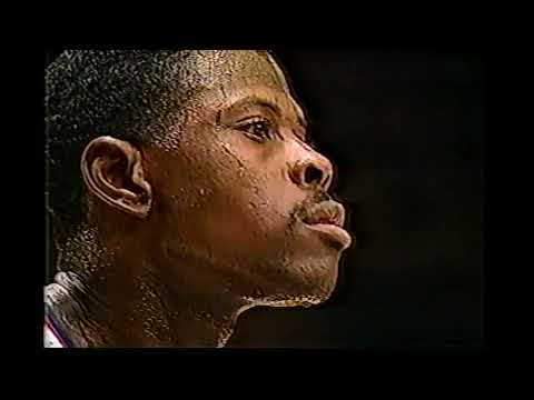 1987-88 Detroit Pistons @ New York Knicks Christmas Day Game Patrick Ewing Bad Boys