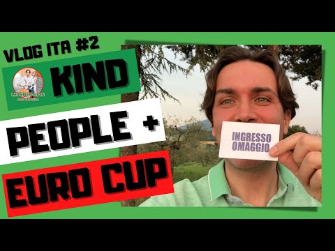 Kind People in Rural Italy Euro Cup Opening Night | Vlog in Italian 2 Ita Eng Subs