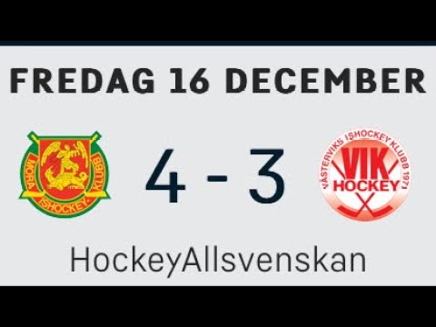 HockeyAllsvenskan: Mora IK vs Västerviks IK