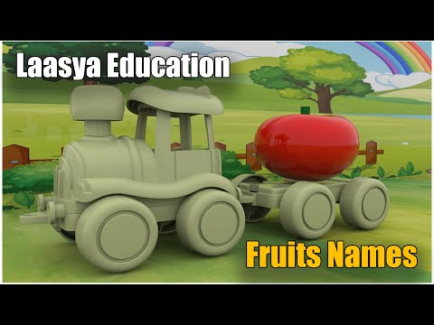 Learn Fruits Names | Fruits For Kids | Fruits | Laasya Education