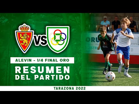 RESTV / Real Zaragoza 3 - C.D. Oberena 1 / ALEVÍN / 1/4 Final - Fase ORO