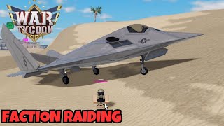 War Tycoon - FACTION RAID 🔥🫡