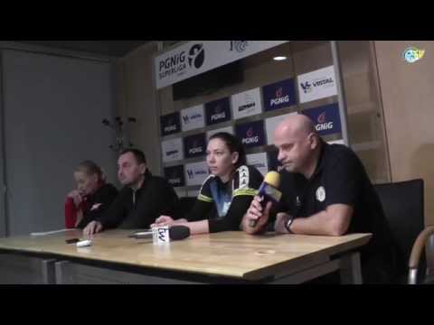 Vistal Gdynia vs. MKS Piotrcovia Piotrków Trybunalski 34:28 Konferencja prasowa