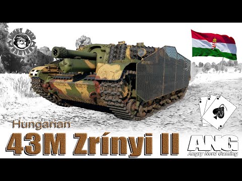 War Thunder: 43M Zrínyi II, Hungarian, Tier 2, Tank Destroyer (Italian Tech Tree)