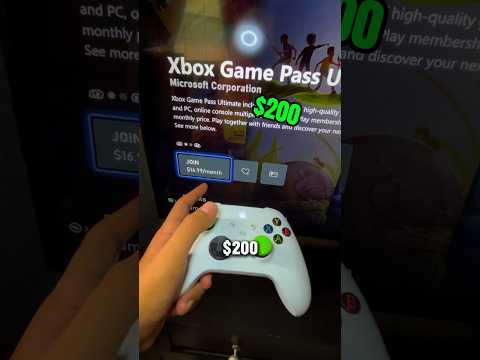 IS GAMEPASS WORTH IT⁉️ #gaming #gamingshorts #videogame #gamingvideos #gamer #gamingsetup #xbox