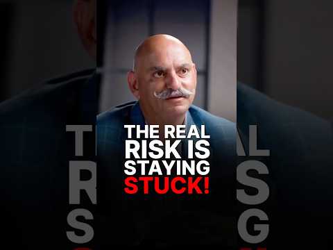 @TheDiaryOfACEO - "THE REAL RISK ISN'T STARTING, IT'S STAYING"