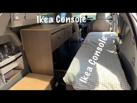 TV Console Bed Is Ready!  Sienna Micro RV V3 ep.3