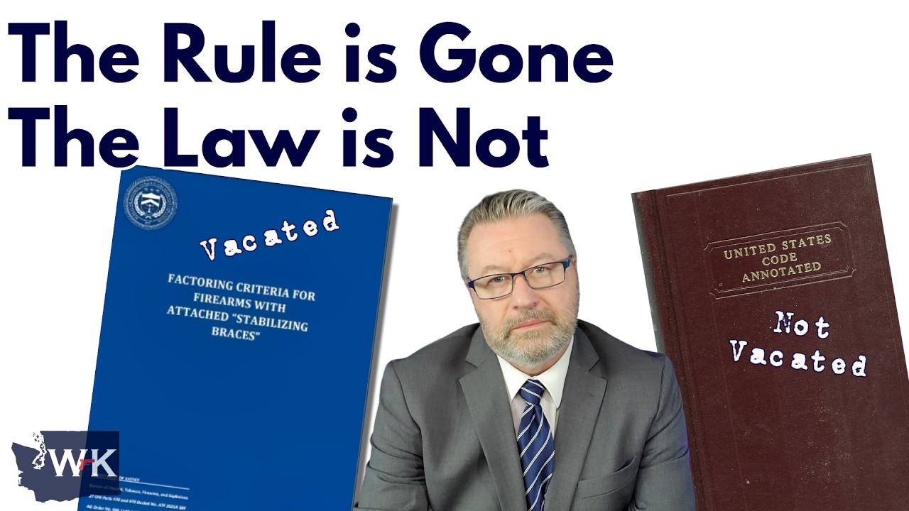 What Everyone Is Getting Wrong About the Pistol Brace Rule