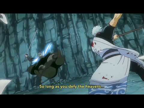 Gintoki 🆚 Utsuro Fight In 4k HDR {1080/60 fps} With Subtitles -- AMV -- [Owarenu Kurushimi] #gintama