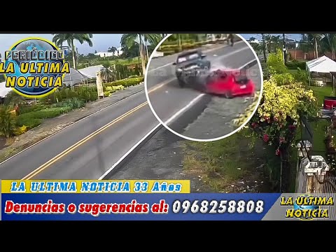 ACCIDENTE DE TRÁNSITO EN VÍA MILAGRO - NARANJITO #guayas