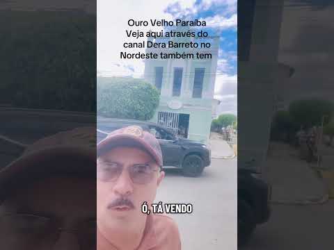 Eu na praça de Ouro Velho Paraíba