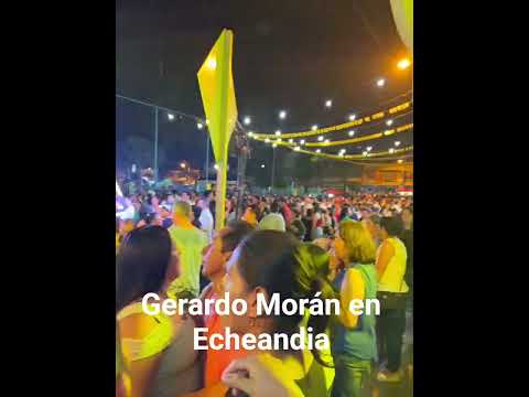 Gerardo Morán en la Provincia de Bolívar