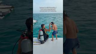 Tandem Scuba Diving with Dad 💙￼