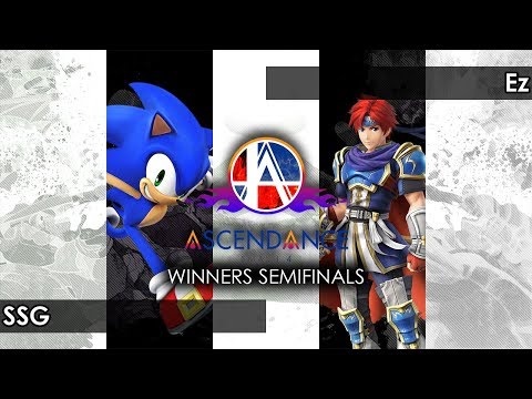 Smash 4: SSG (Sonic) V Ez (Roy) - Ascendance 88 Tournament SSB4