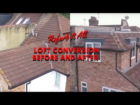 Loft Conversion Teaser: Showcasing the Before and After of a Recent Conversion (North London 2017)