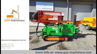 Купить буровую установку Comacchio GEO 205 - Изображение 4 | Machineryline UZ Буровая установка Comacchio GEO 205 | Изображение 4 - Machineryline