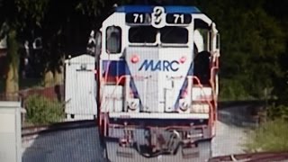 preview picture of video 'MARC 71 Arrives & Departs @ Frederick'