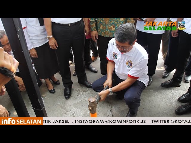 Pencanangan Gerakan Masyarakat Pemasangan Tanda Batas Jakarta Selatan - Rabu 10 Oktober 2018