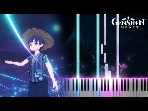 ｢Ruu's Melody｣ - Tsurumi Island Genshin Impact OST Piano Cover [Sheet Music]