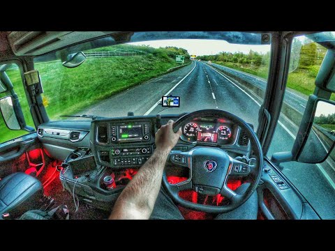 POV  DRIVING  BRAND  NEW  SCANIA  SUPER  2023   adrian cox  uk