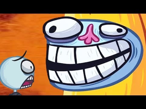 Trollface Quest Internet Memes Walkthrough! All Levels - Funny Kids Cartoon Game Video