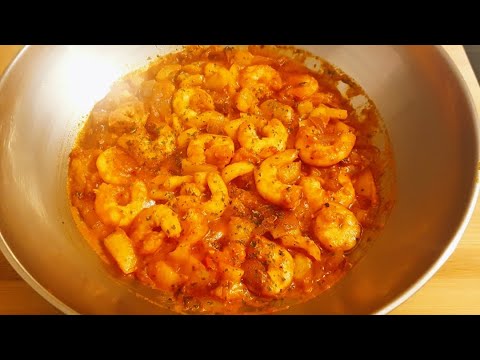 Crevettes à la Sauce Tomate