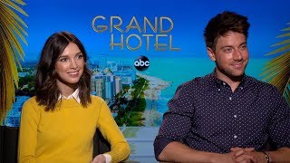 Denyse Tontz & Lincoln Younes Interview: Grand Hotel | ABC video