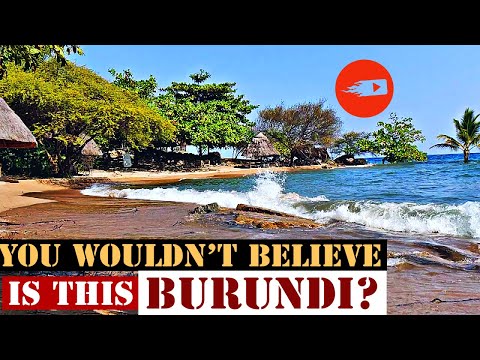 Blue Bay Beach Crystal Clear Water Beach in Burundi | You Wouldn't believe this is Burundi | Full HD