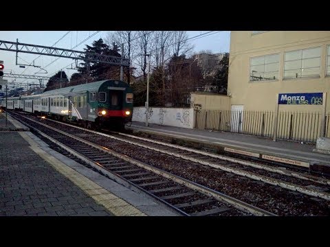 E464 079+7 piano ribassato+pilota MDVC - Monza - 14/12/2018