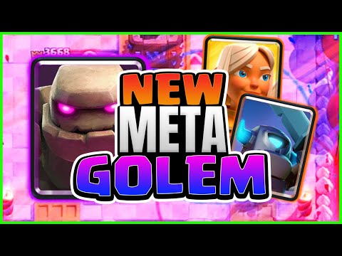 BEST Golem Deck for Clash Royale Season 9 | Clash Royale Gameplay (2020)