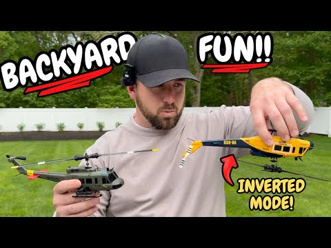 UH-1 Huey RC Helicopter - First Time Flying This Brand’s RC