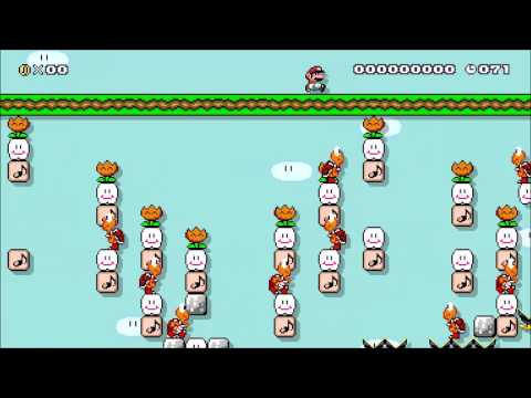 Mario Maker User Levels - 600 AD (Chrono Trigger) - By Superfan