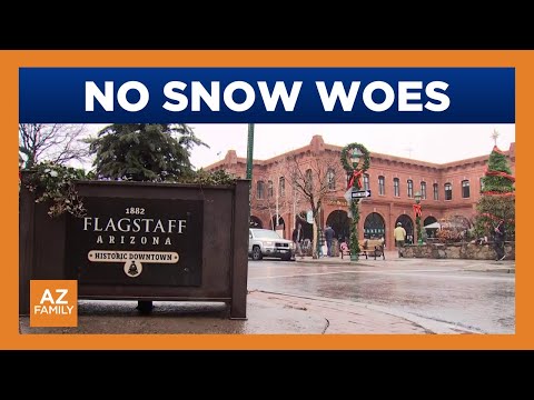 Lack of snow in Flagstaff impacting winter tourism