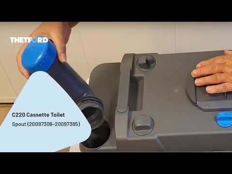 C220 | Austausch des Auslaustutzen (20097306-20097385) | Kassettentoilette | Reparaturanleitung