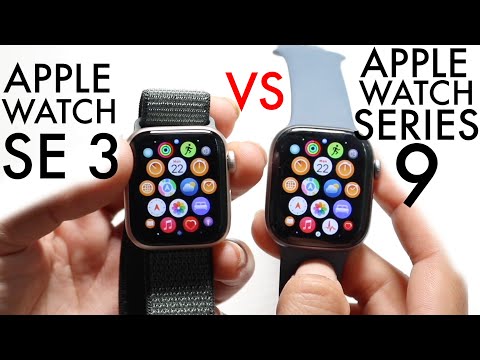 Apple Watch SE 3 Vs Apple Watch Series 9! (Comparison) (Review)