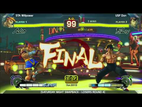 SSF4: STA Willpower vs USF Don - Saturday Night Snapback 6.2